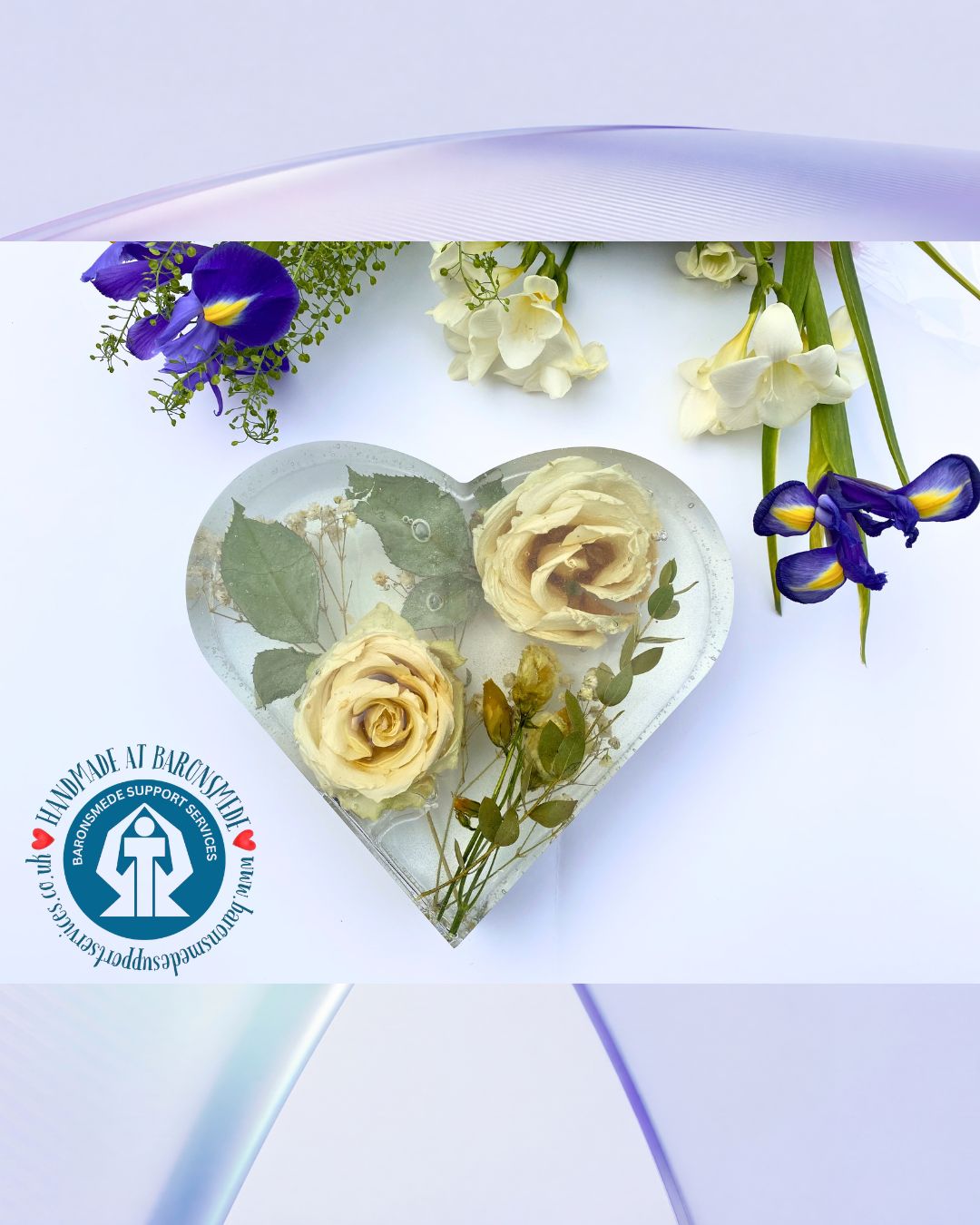 Large Resin Heart