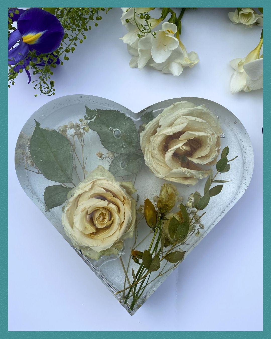 Large Resin Heart