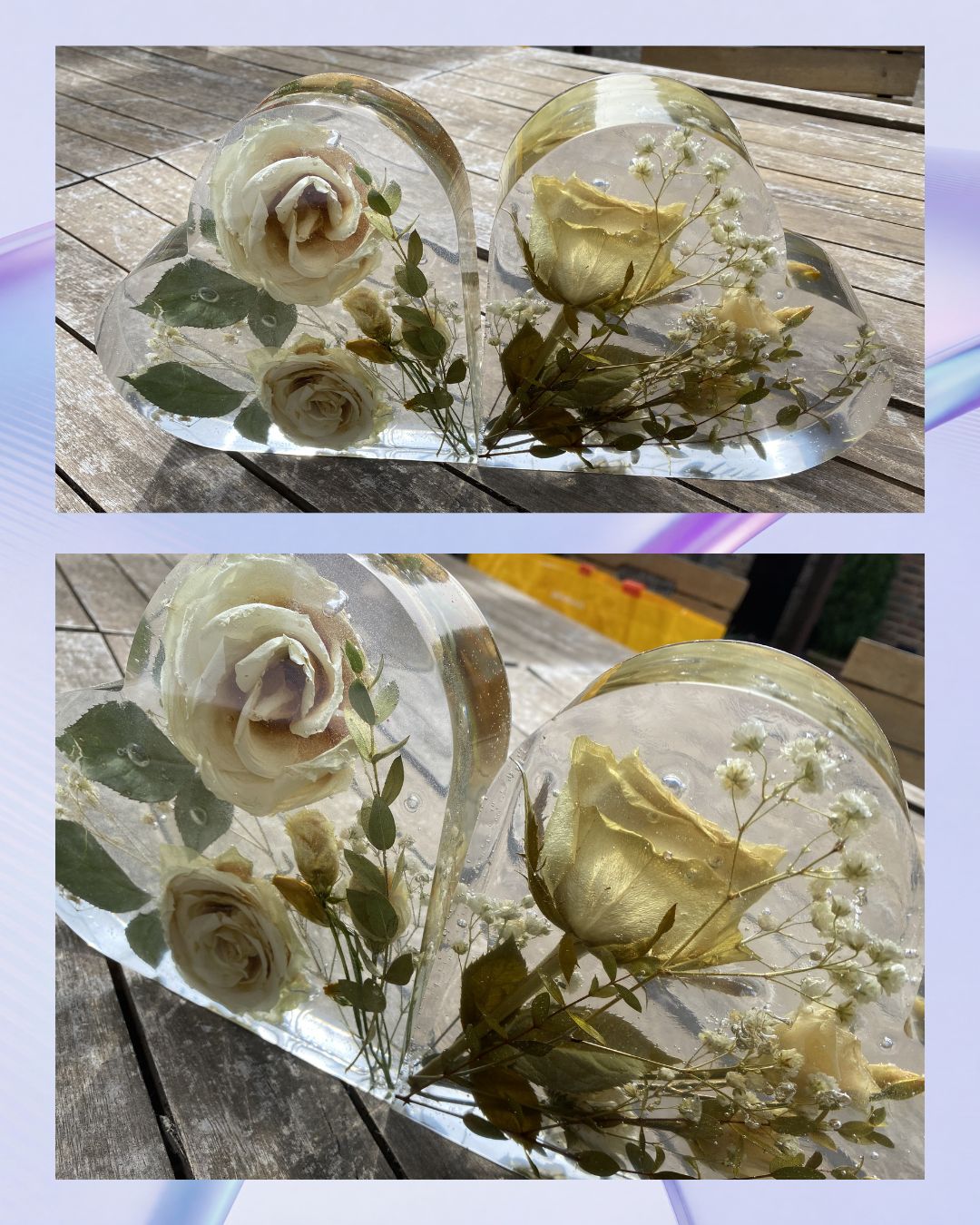 Large Resin Heart