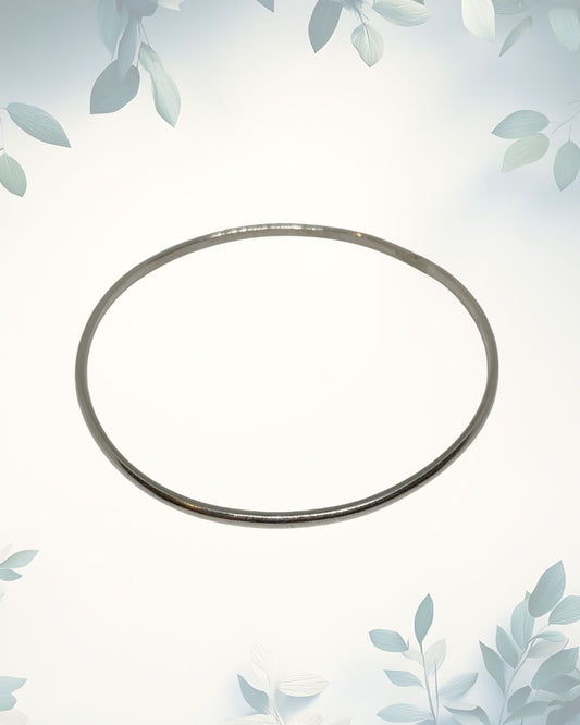 Silver Bangle - Simple