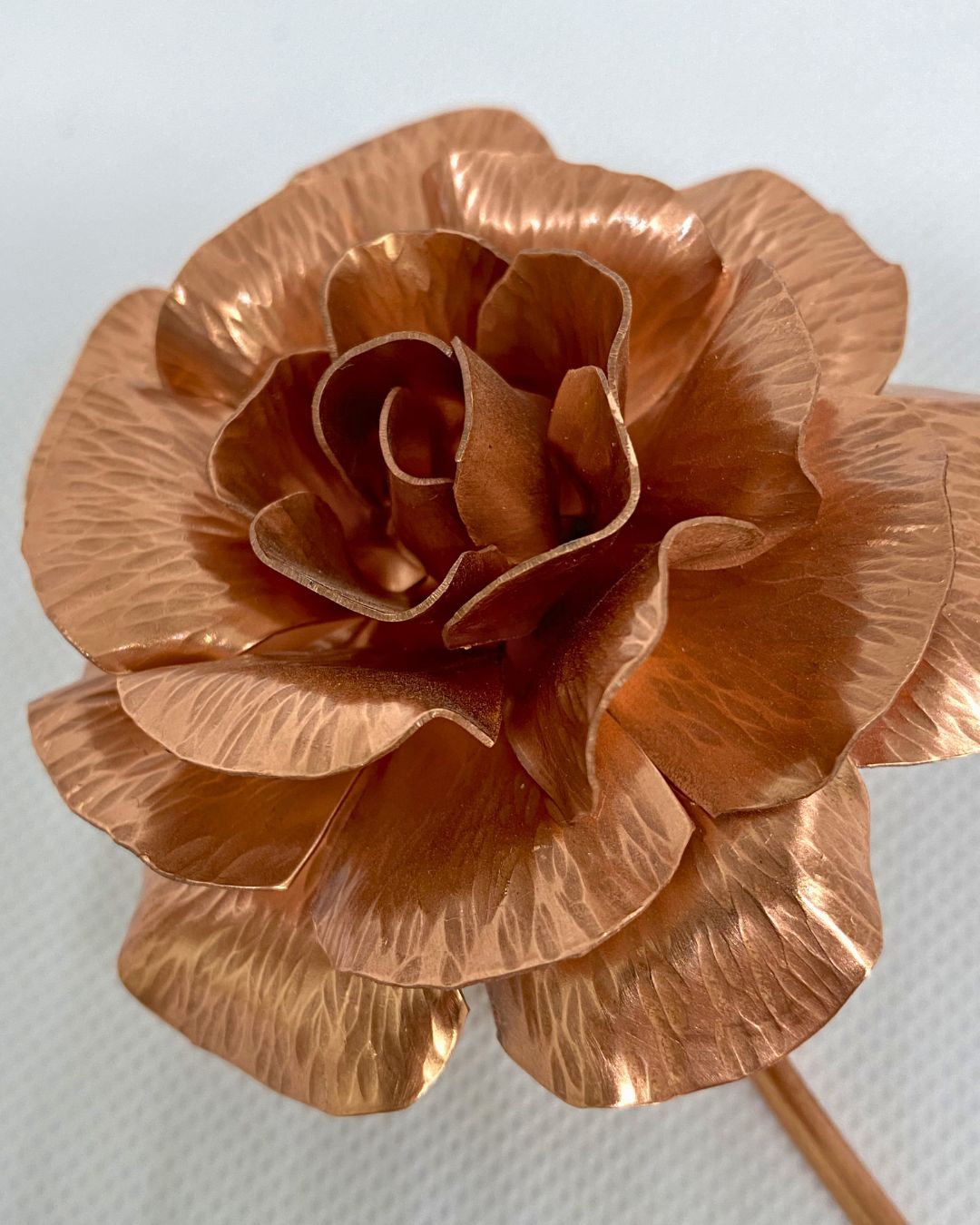 Copper Flower Decoration
