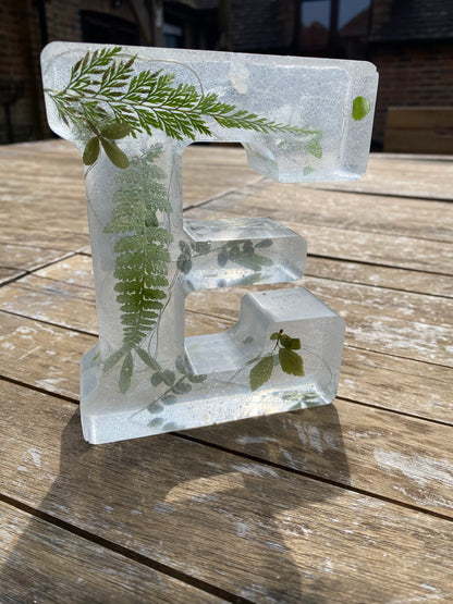 Resin Letter Lights