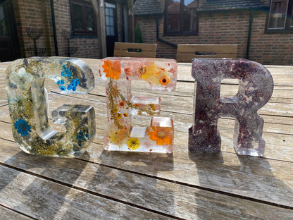 Resin Letter Lights